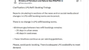 LPG Booking fake news circulating in Social media: Govt officially denied the rumors