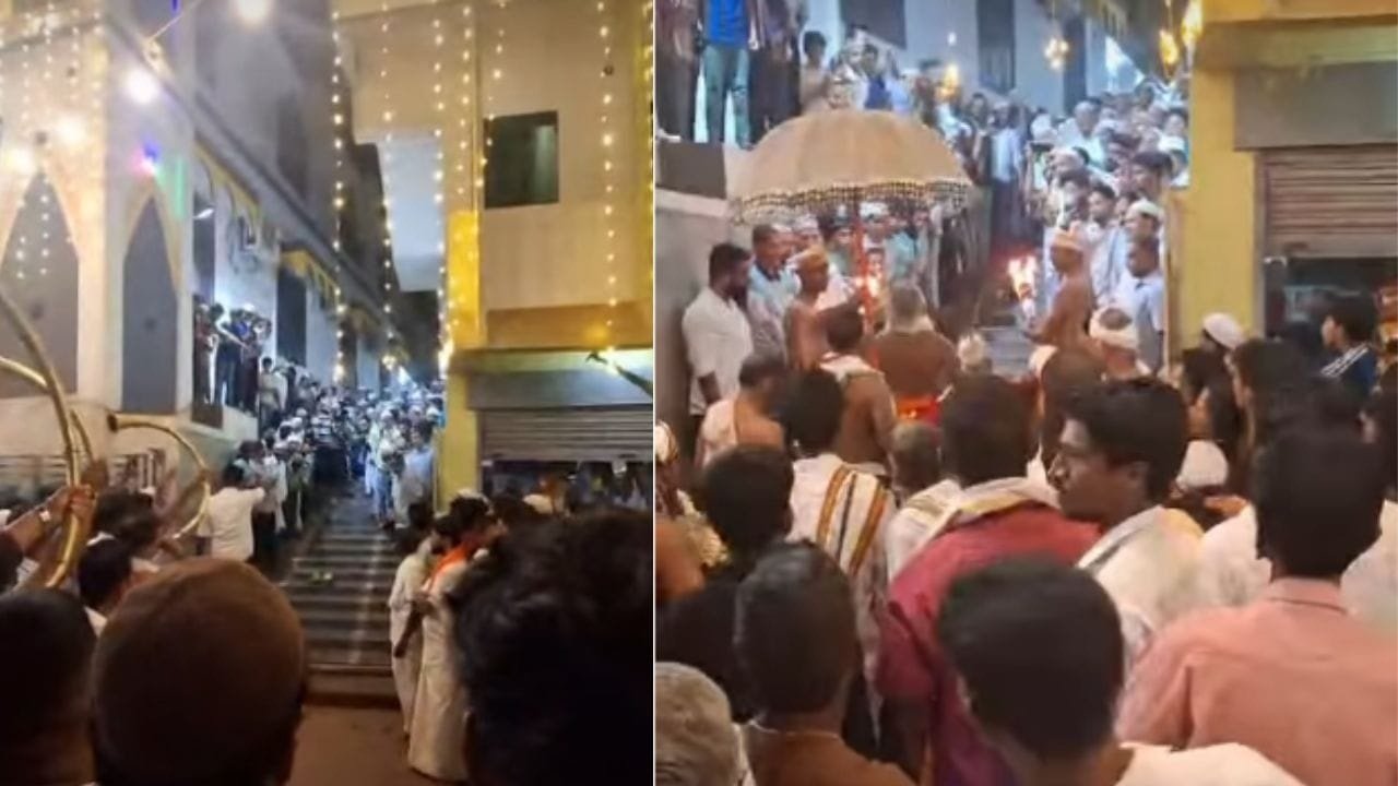 Temple ritual at mosque steps in Bantwal showcases communal harmony