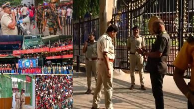 Tight security at Chinnaswamy stadium as RCB vs CSK match draws massive crowd