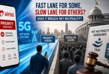 Airtel 5G Priority Network Service Faces Regulatory Review Over Net Neutrality Concerns