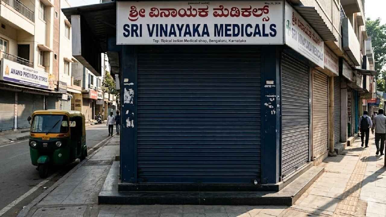 Karnataka: All Medical shops will close tomorrow May 20
