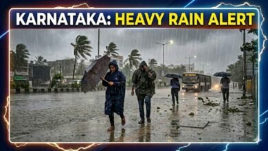 Karnataka Weather Forecast: Heavy Rain Predicted Across the State for Next 4 Days