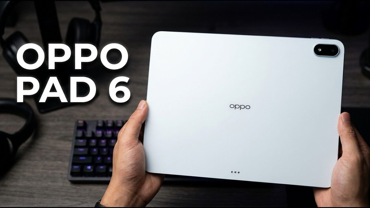 Oppo Pad 6 Set for May 25 Launch With Massive Battery and Premium Display