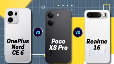 Poco X8 Pro vs Realme 16 5G vs OnePlus Nord 6 Which Smartphone Delivers Better Value for Money