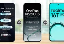 Realme 16T 5G Faces Tough Competition From OnePlus Nord CE 6 and Vivo T5 Pro 5G