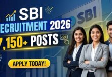 SBI Recruitment 2026: Apply Today for 7,150 Posts