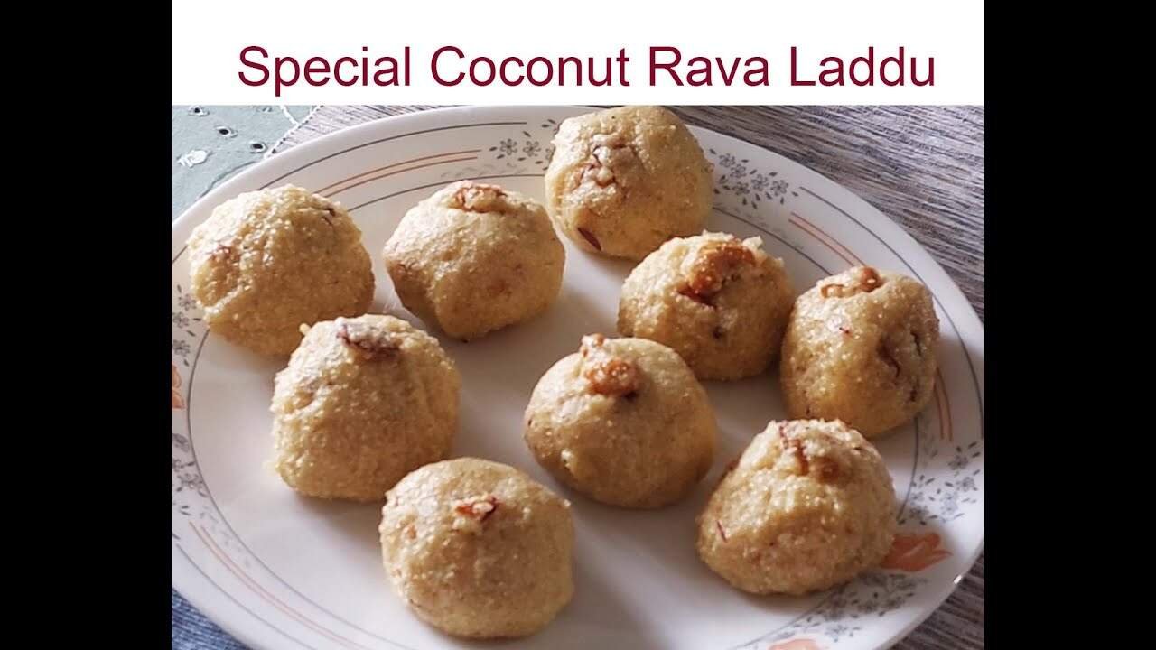 Soft and Delicious Coconut Rava Laddus Become a Favorite Homemade Sweet for Every Occasion