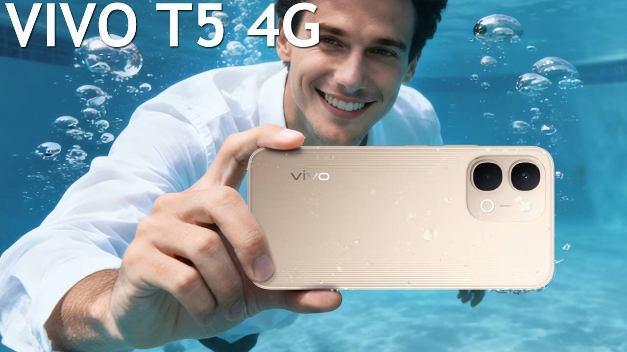 Vivo T5 4G Debuts With Massive 7200mAh Battery and 50MP Camera