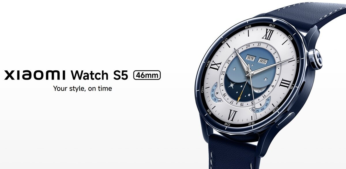 Xiaomi Watch S5 46mm Debuts With Long Battery Life and Advanced Health Features