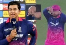 IPL 2026: The Secret Behind Vaibhav Suryavanshi’s ‘A’ Gesture After Scoring Fifty Revealed!