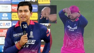 IPL 2026: The Secret Behind Vaibhav Suryavanshi’s ‘A’ Gesture After Scoring Fifty Revealed!