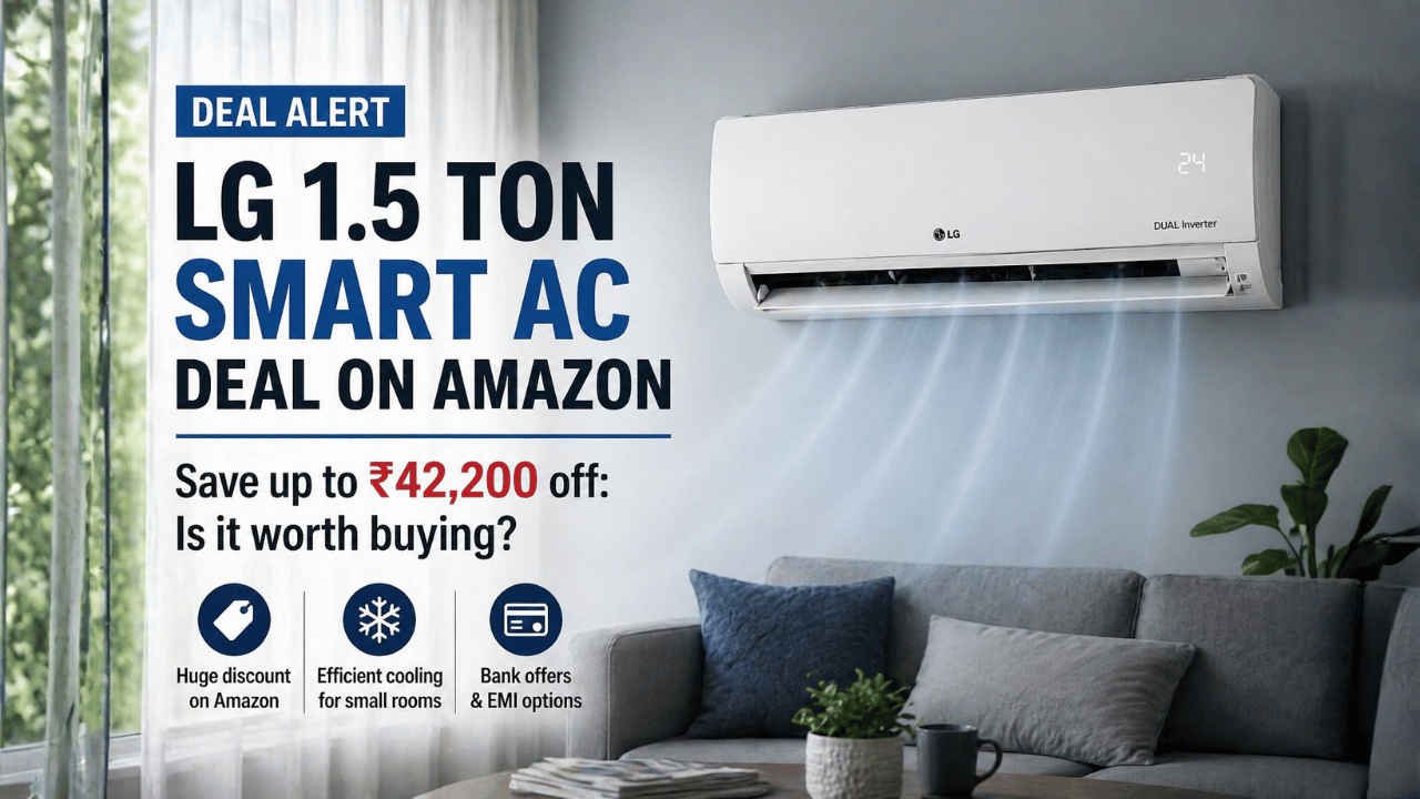 Amazon Smart AC Deals Premium 1.5 Ton 5 Star Inverter Air Conditioners With Massive Discounts For Energy Saving Cooling And Smart Home Comfort