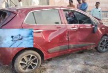 Car Destroyed and Engine Thrown 50 Feet Yet Four Youths Escape Unhurt in Shocking Crash