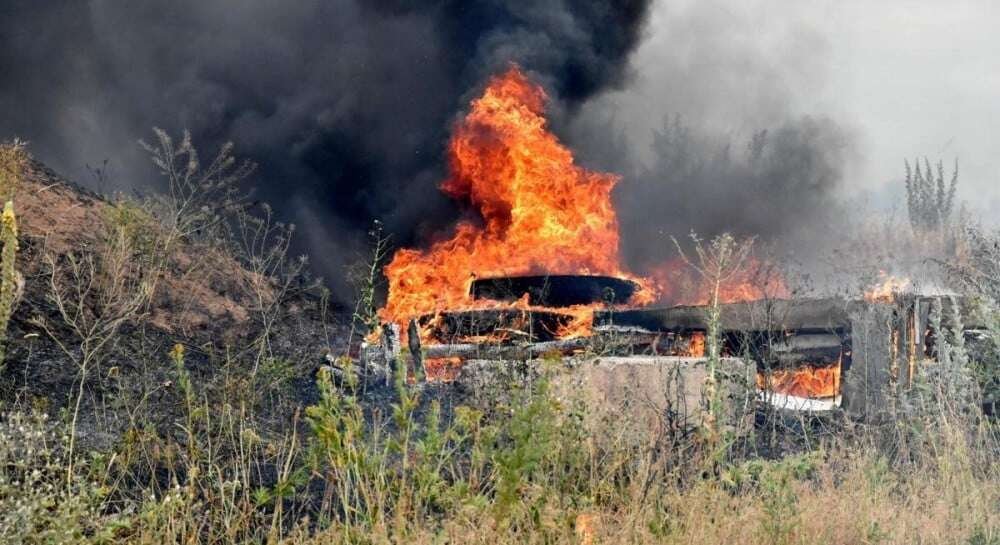 Deadly Gujarat Bus Collision Leaves Six Dead After Vehicle Catches Fire