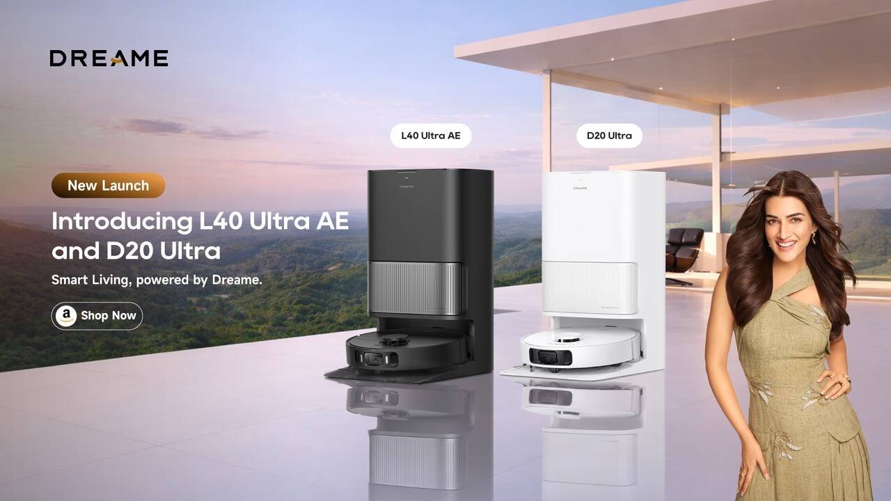 Dreame Launches Two AI Powered Robotic Vacuum Cleaners for Smart Homes in India