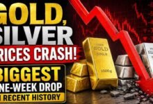 Gold, Silver Prices Crash: Biggest One-Week Drop in Recent History