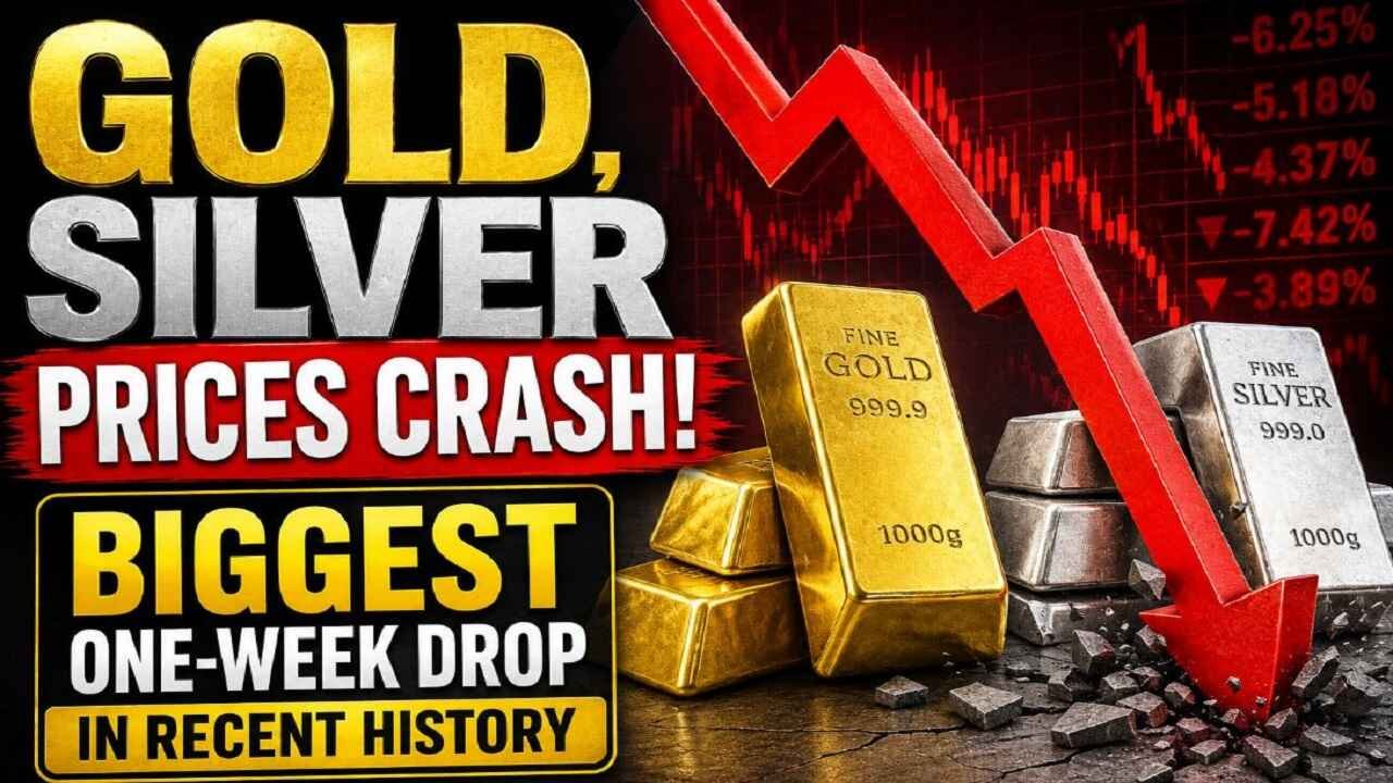 Gold, Silver Prices Crash: Biggest One-Week Drop in Recent History