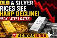 Gold and Silver Prices See Sharp Decline; Check Latest Rates Across Indian