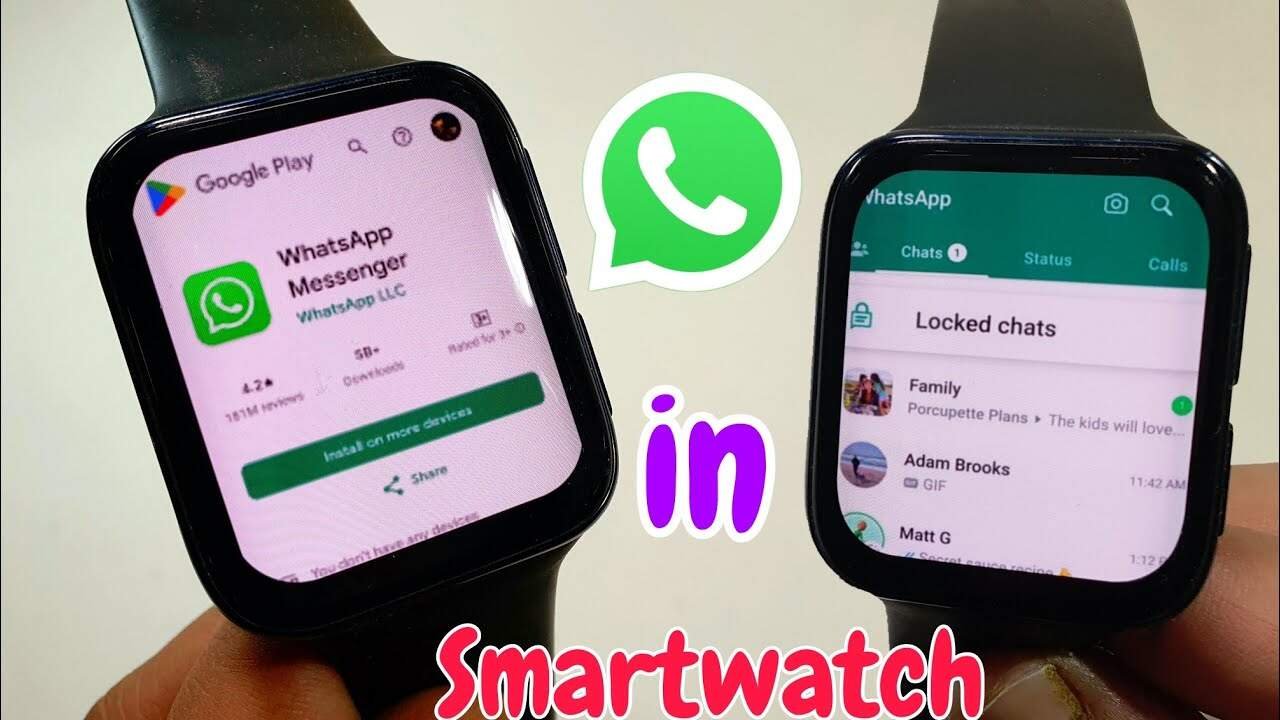 How to Use WhatsApp and Telegram Directly on Your Smartwatch