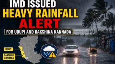 IMD Issued Heavy Rainfall Alert for Udupi and Dakshina Kannada