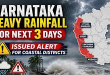 Karnataka Heavy Rainfall for Next 3 Days: Issued Alert for Coastal Districts