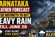 Karnataka Weather Forecast: These Districts To Get Heavy Rain Till June 28