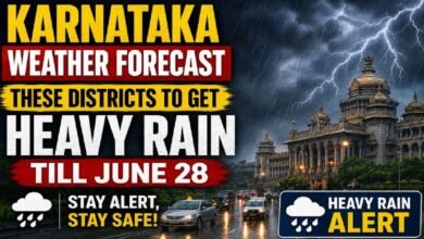 Karnataka Weather Forecast: These Districts To Get Heavy Rain Till June 28