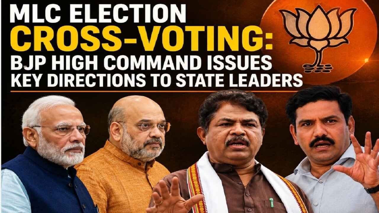 MLC Election Cross-Voting: BJP High Command Issues Key Directions to State Leaders