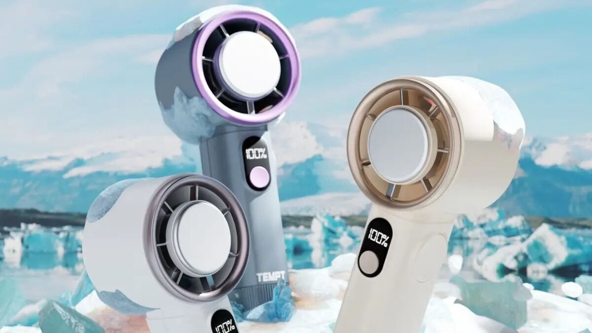 Mini AC in Your Pocket TEMPT ICY Portable Fan Promises Instant Cooling at Just 18°C Under ₹2000