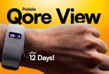 Pebble Qore View Wellness Band Launched in India with 30 Day Battery