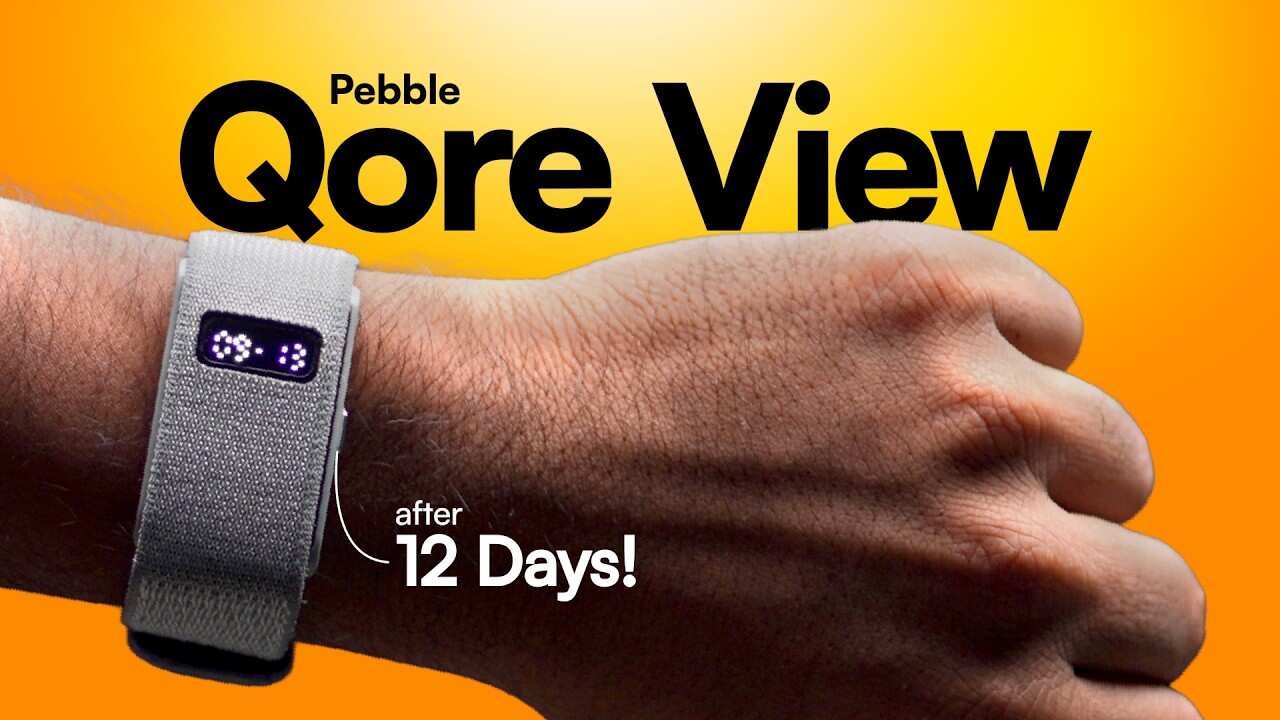 Pebble Qore View Wellness Band Launched in India with 30 Day Battery