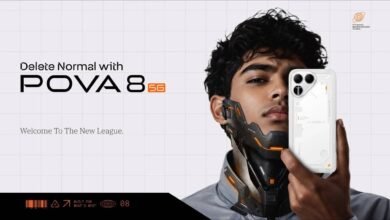 Pova 8 Launches With Massive 8000mAh Battery and Smart Rear Display
