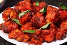 Restaurant Style Chicken 65 Made Easy in Air Fryer with Just Two Spoon Oil for a Crispy and Healthy Twist