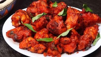 Restaurant Style Chicken 65 Made Easy in Air Fryer with Just Two Spoon Oil for a Crispy and Healthy Twist