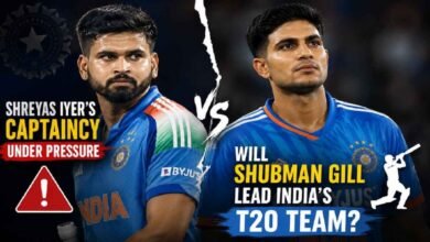 Shreyas Iyer’s Captaincy Under Pressure; Will Shubman Gill Lead India’s T20 Team?