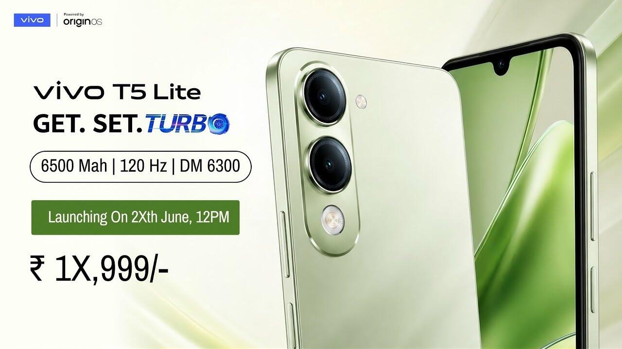 Vivo T5 Lite 5G Leak Suggests Big Battery and 50MP Camera for Budget Users