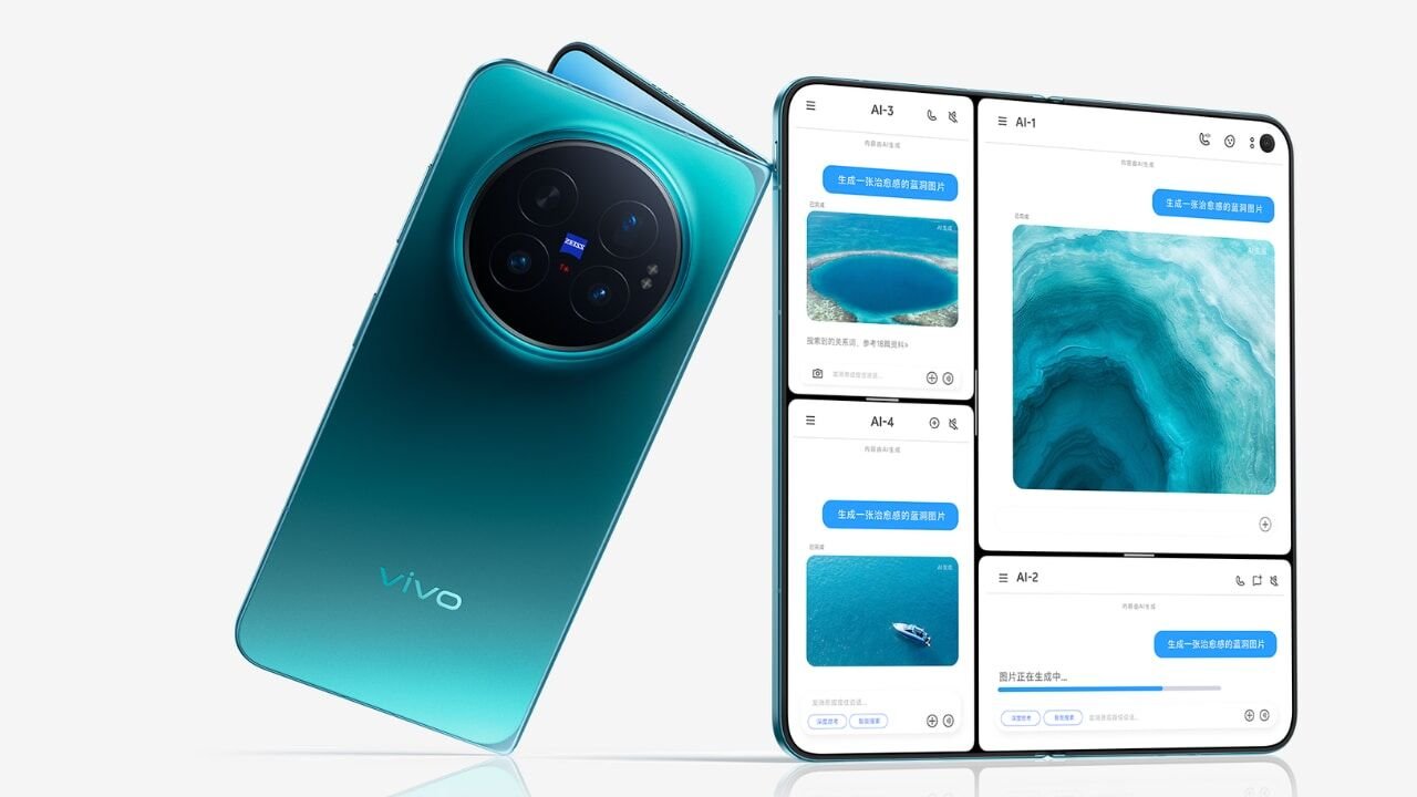 Vivo X Fold 6 Debuts With 200MP Camera and 7000mAh Battery Starting at Around Rs 1.11 Lakh