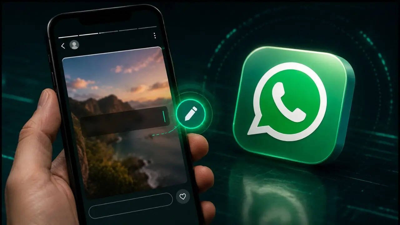WhatsApp Testing Status Caption Editing Feature to Fix Mistakes After Posting