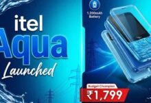 itel Aqua Arrives in India With IP67 Protection at an Affordable Price