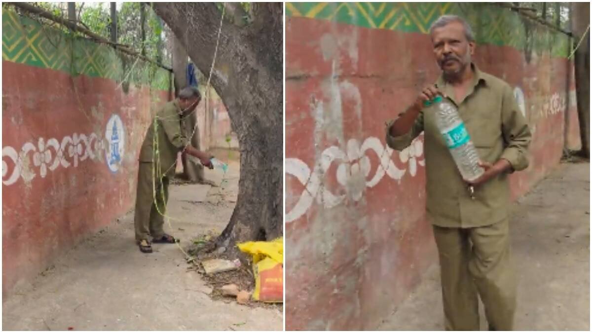 Bengaluru Citizen Makes Auto Driver Clean Footpath After Public Urination Incident