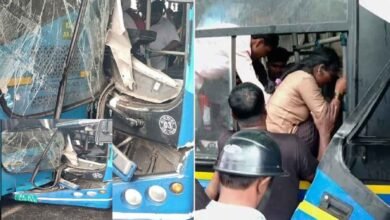 Bengaluru: Several Injured as Two BMTC Buses Collide Near KR Circle