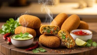 Crispy Cafe Style Rice Cutlets Recipe A Smart Way to Use Leftover Rice in Just 10 Minutes