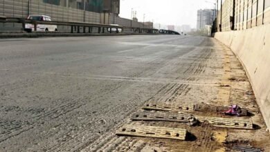 Damaged Flyover Barrier on Tumakuru Road Sparks Safety Concerns Among Bengaluru Commuters