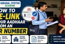Gruha Jyothi Scheme: How to De-link Your Aadhaar from an RR Number