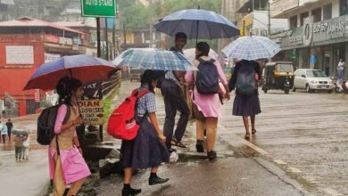 Heavy Rain Alert Issued for Coastal Karnataka Schools Closed in Dakshina Kannada