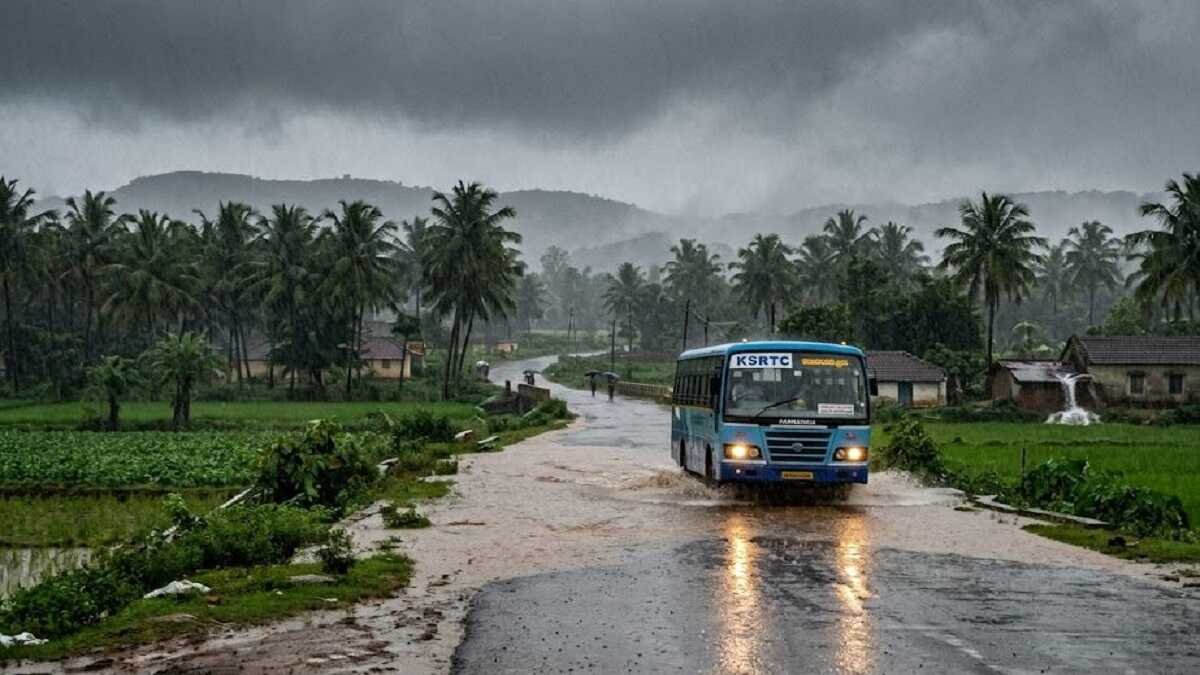 Heavy Rainfall Across Karnataka for Next 3 Days: Issued Alert for Several Districts