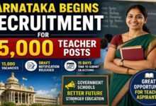 Karnataka Begins Recruitment for 15,000 Teacher Posts