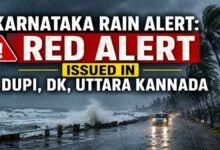 Karnataka Rain Alert: Red Alert Issued in Udupi, DK, Uttara Kannada