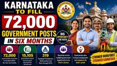 Big Job Boost: Karnataka to Fill 72,000 Government Posts in Six Months