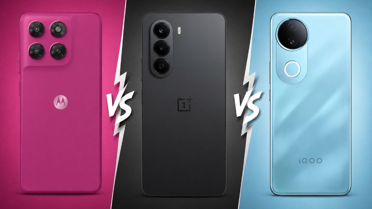 Moto G77 Power vs OnePlus Nord CE 6 Lite vs iQOO Z10R 5G Which Smartphone Offers Better Value Under Rs 30000